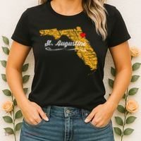 City Of St. Augustine FLORIDA Vacation Souvenir Women's T-Shirt thumb 2