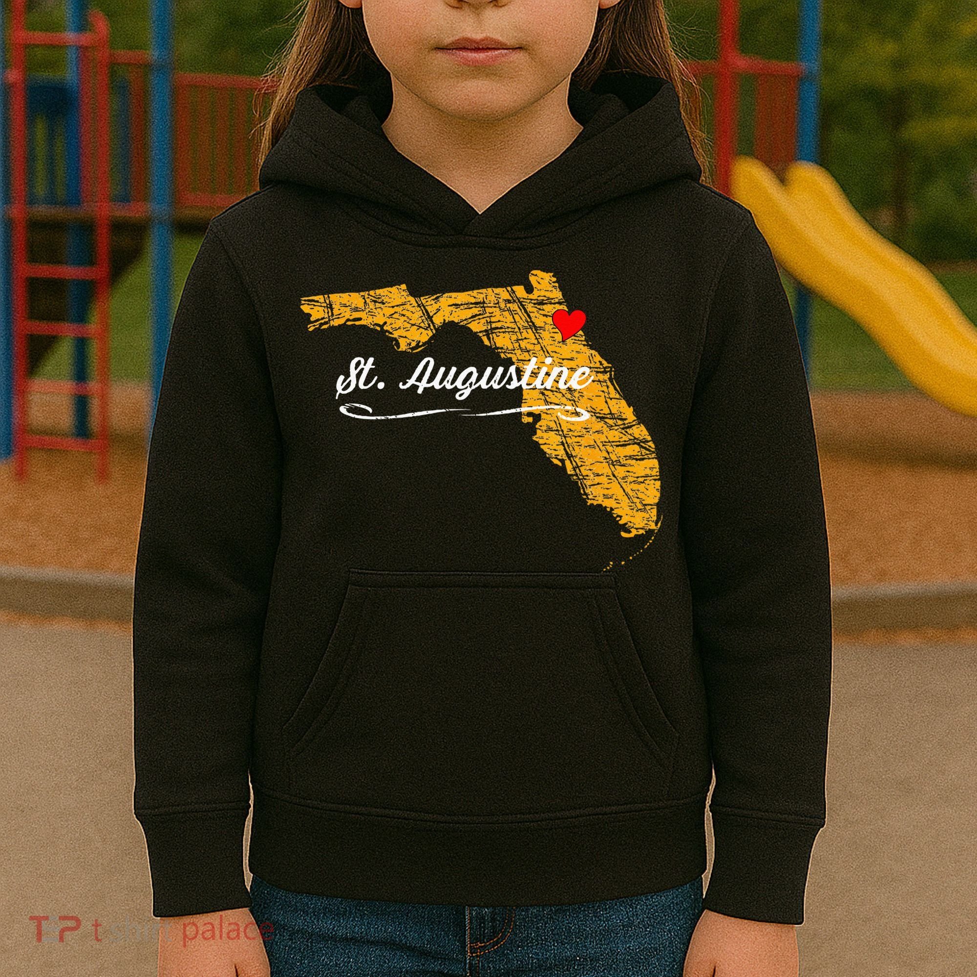 City Of St. Augustine FLORIDA Vacation Souvenir Kids Hoodie