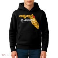 City Of St. Augustine FLORIDA Vacation Souvenir Kids Hoodie thumb 4