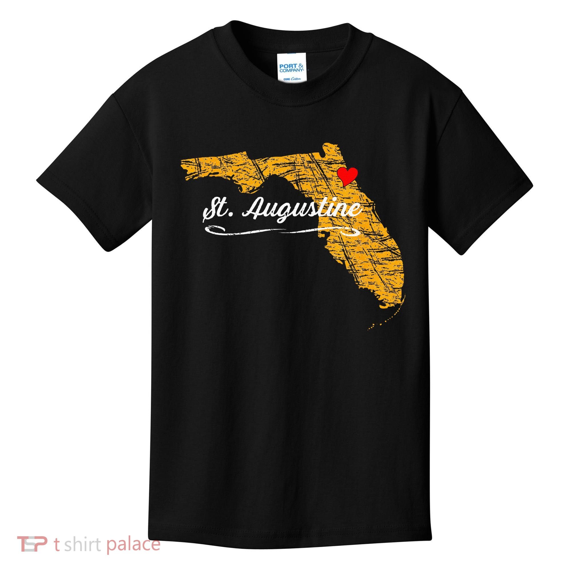 City Of St. Augustine FLORIDA Vacation Souvenir Kids T-Shirt