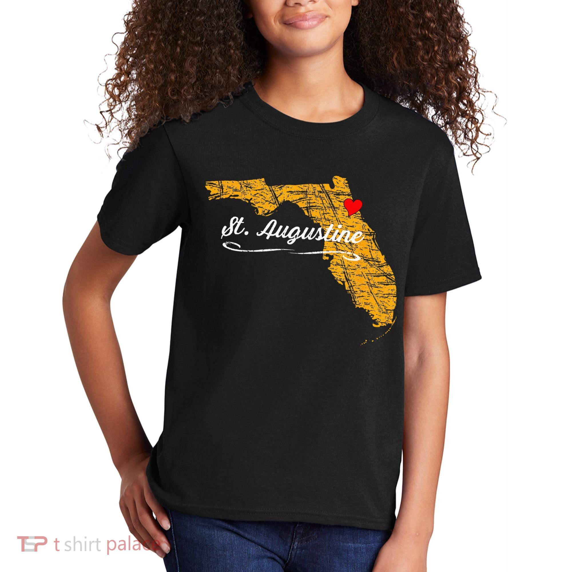 City Of St. Augustine FLORIDA Vacation Souvenir Kids T-Shirt