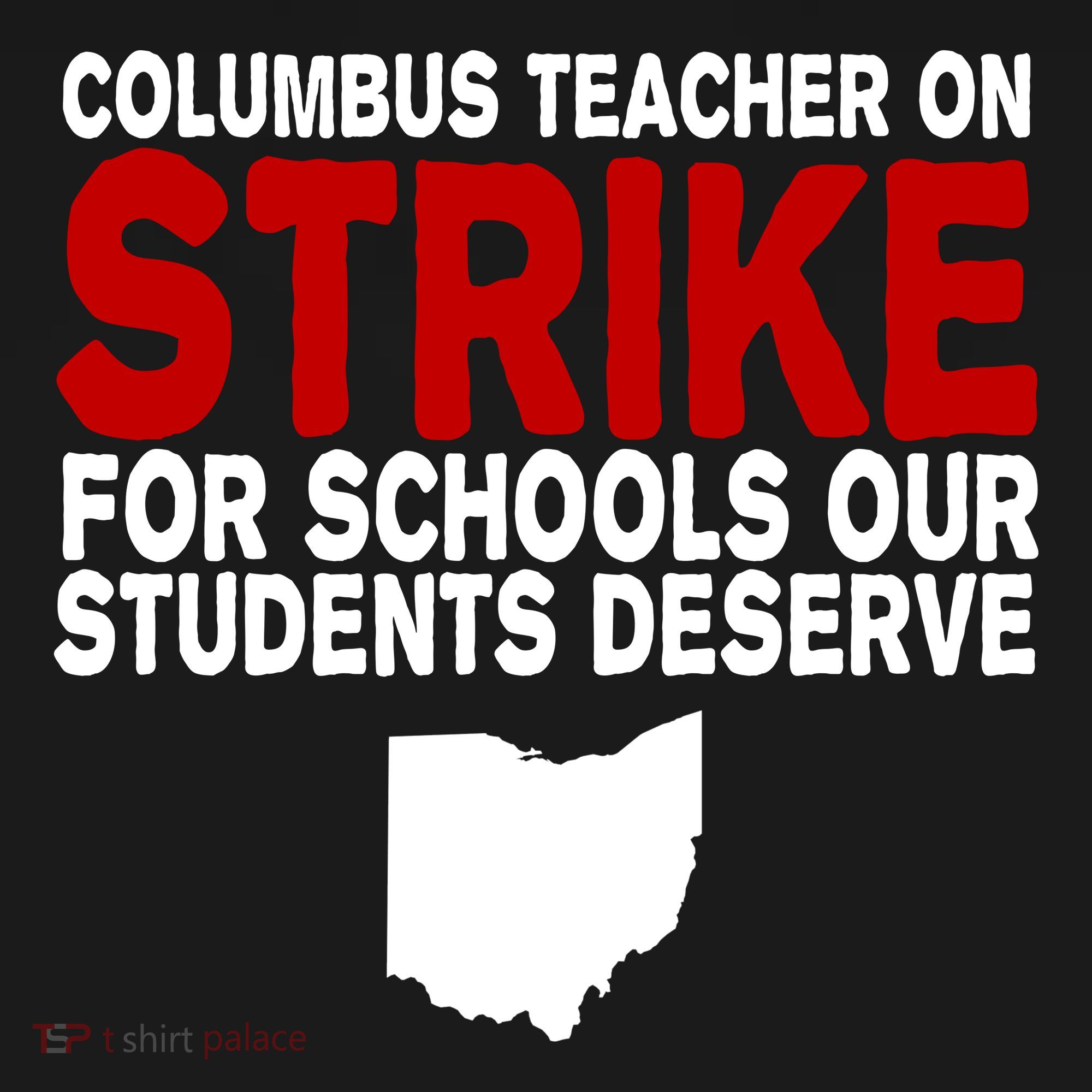 Columbus Ohio School Teachers On Strike Backpack