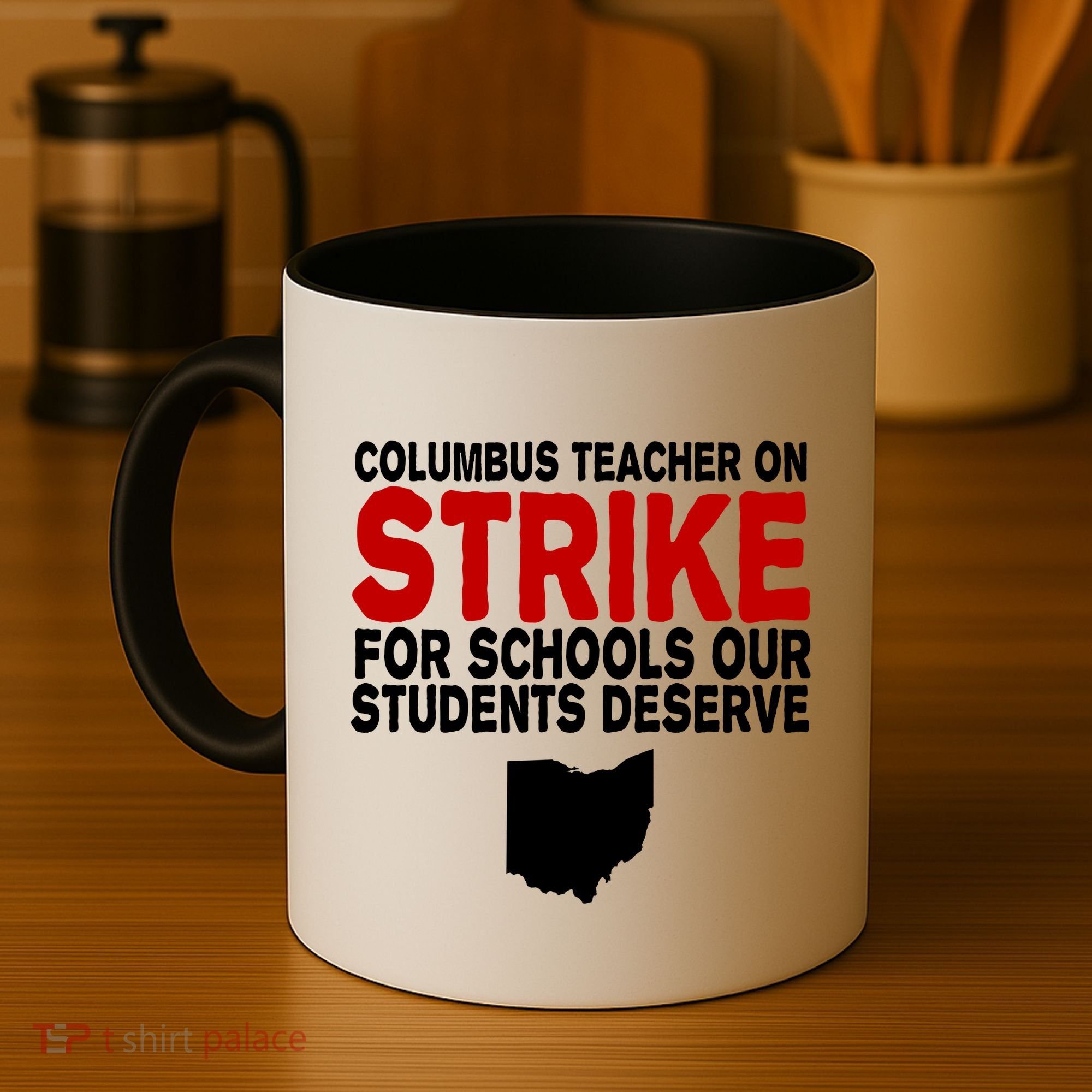Columbus Ohio School Teachers On Strike Coffee Mug