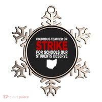 Columbus Ohio School Teachers On Strike Ornament thumb 0