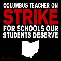 Columbus Ohio School Teachers On Strike Ornament thumb 1