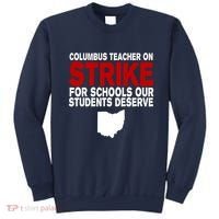 Columbus Ohio School Teachers On Strike Sweatshirt thumb 0