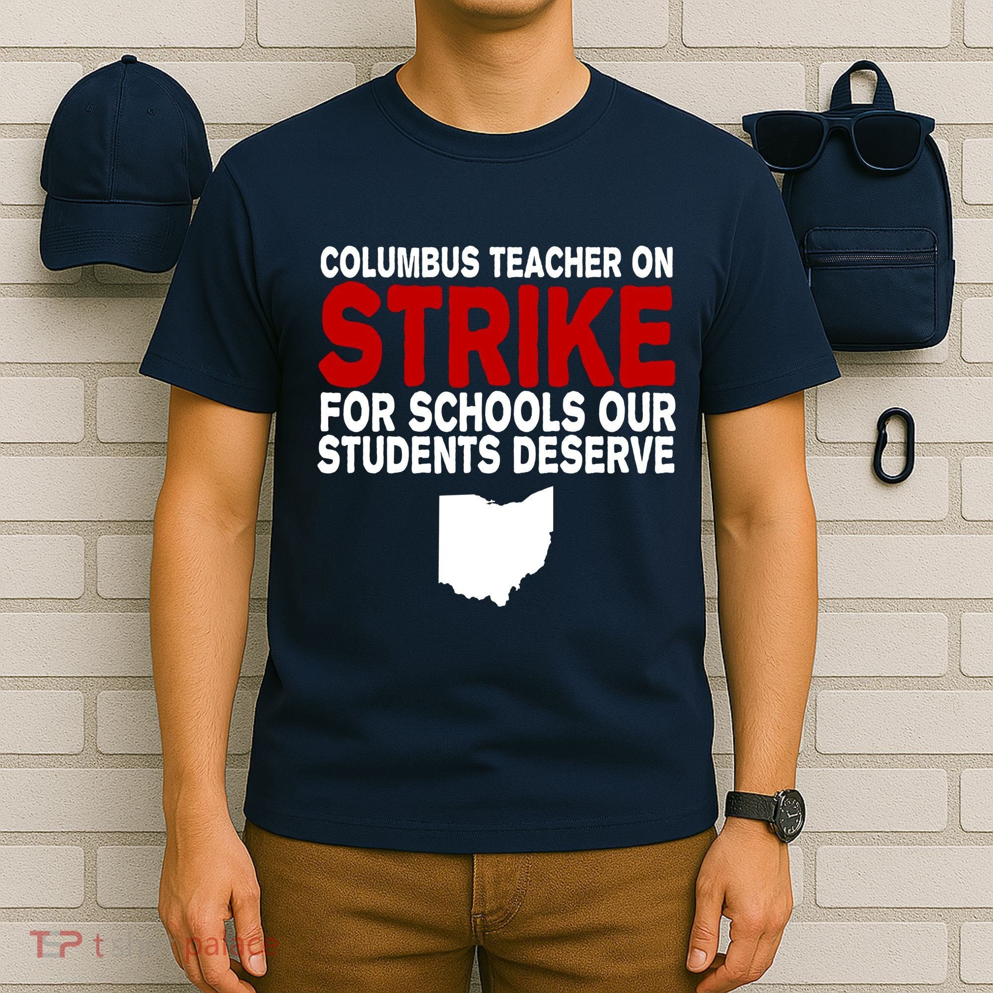 Columbus Ohio School Teachers On Strike T-Shirt