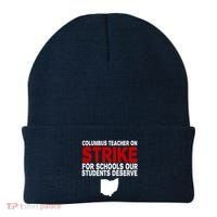 Columbus Ohio School Teachers On Strike Beanie thumb 0