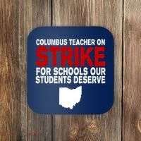 Columbus Ohio School Teachers On Strike Coaster thumb 0