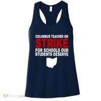 Columbus Ohio School Teachers On Strike Women's Tank Top thumb 0