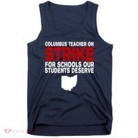Columbus Ohio School Teachers On Strike Tank Top thumb 0
