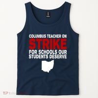 Columbus Ohio School Teachers On Strike Tank Top thumb 2