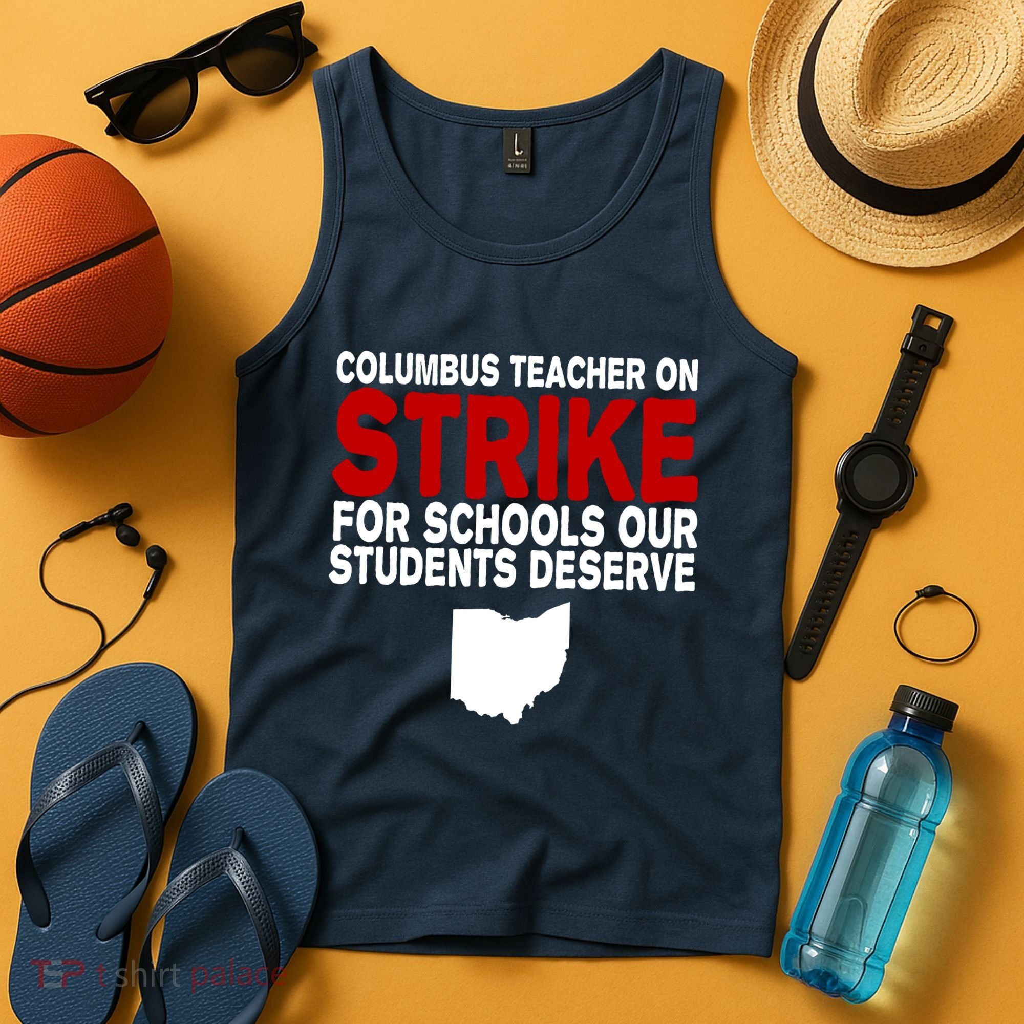 Columbus Ohio School Teachers On Strike Tank Top