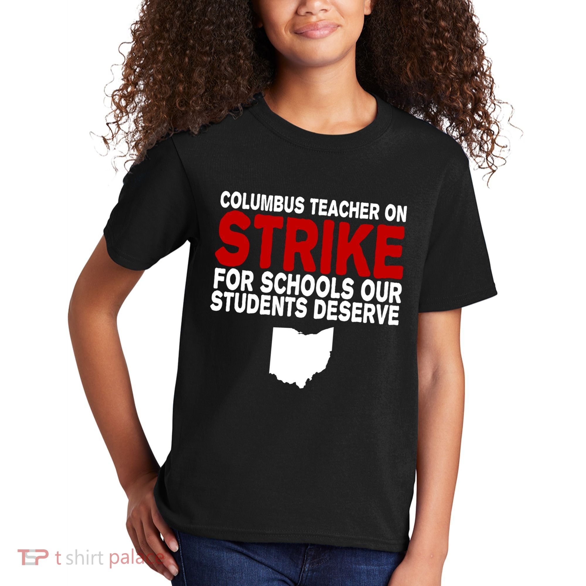 Columbus Ohio School Teachers On Strike Kids T-Shirt