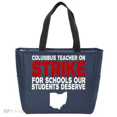 Columbus Ohio School Teachers On Strike Tote Bag