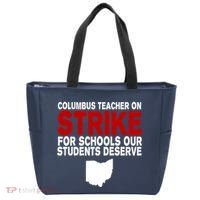 Columbus Ohio School Teachers On Strike Tote Bag thumb 0