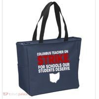 Columbus Ohio School Teachers On Strike Tote Bag thumb 2