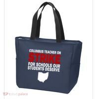 Columbus Ohio School Teachers On Strike Tote Bag thumb 3