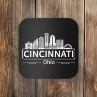 Cincinnati Ohio Skyline Travel To Cincinnati Coaster thumb 0