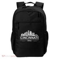 Cincinnati Ohio Skyline Travel To Cincinnati Backpack thumb 0