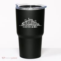 Cleveland Ohio Skyline Tumbler thumb 0