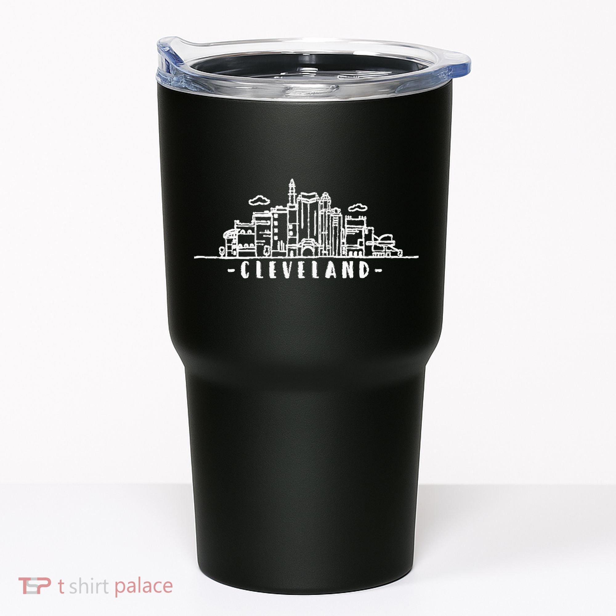 Cleveland Ohio Skyline Tumbler