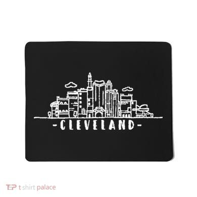 Cleveland Ohio Skyline Mousepad