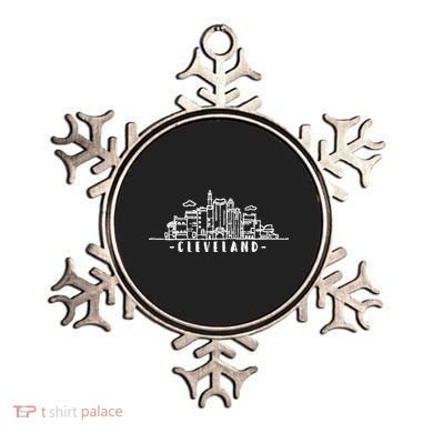Cleveland Ohio Skyline Ornament