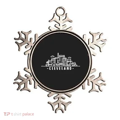 Cleveland Ohio Skyline Ornament