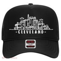 Cleveland Ohio Skyline Hat thumb 0