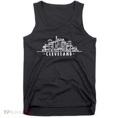 Cleveland Ohio Skyline Tank Top