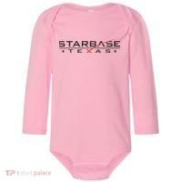 City Of Starbase Cameron County Texas Boca Chica Starship Baby Long Sleeve Bodysuit thumb 0