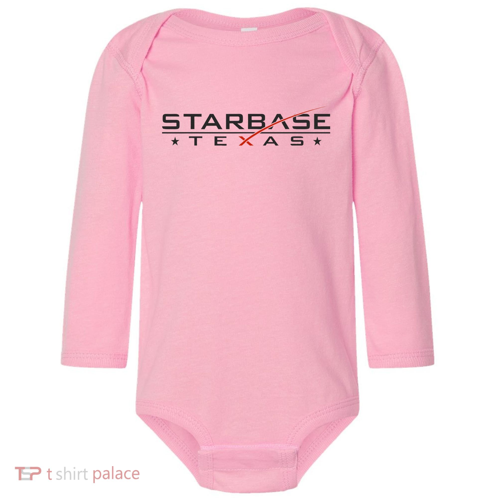 City Of Starbase Cameron County Texas Boca Chica Starship Baby Long Sleeve Bodysuit