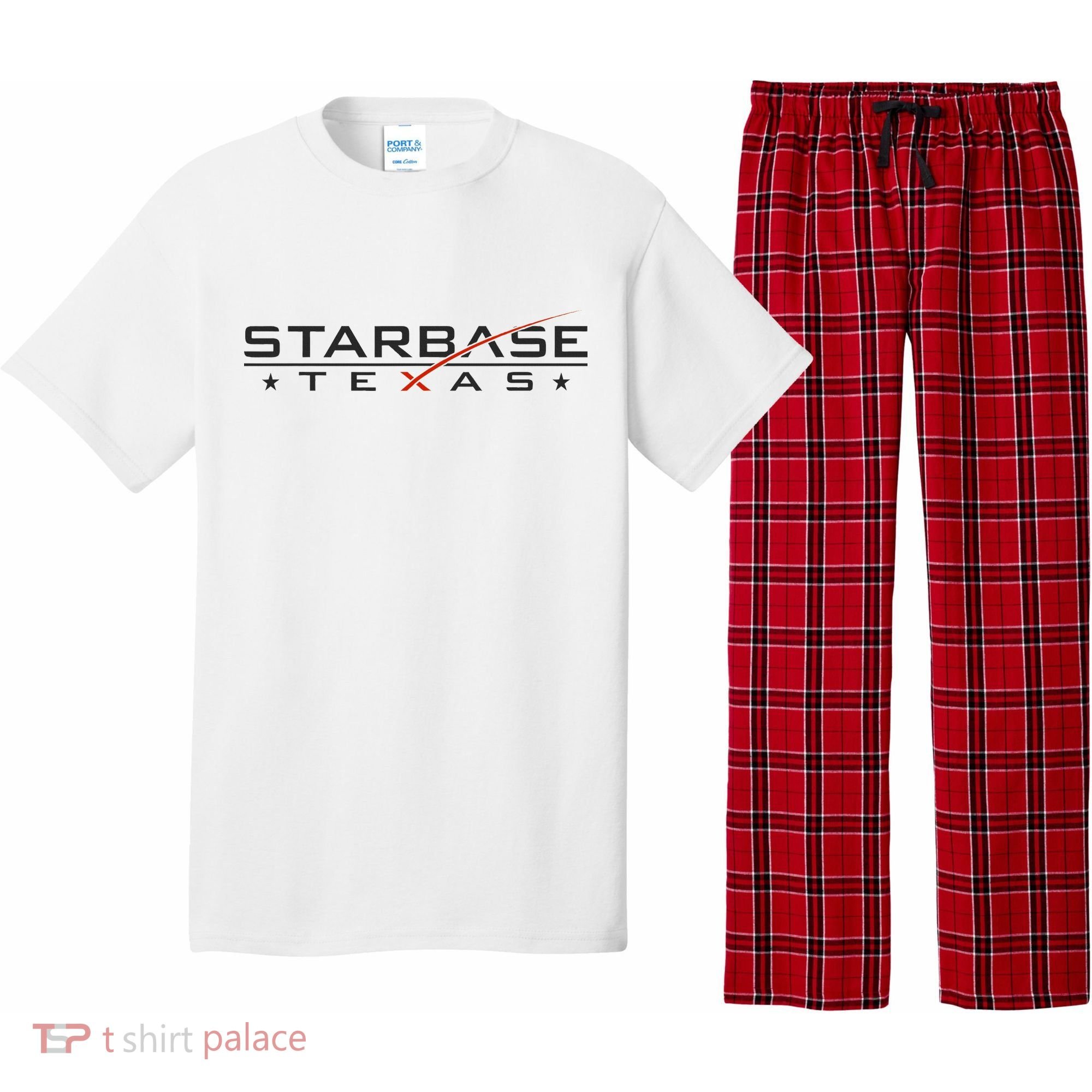 City Of Starbase Cameron County Texas Boca Chica Starship Pajama Set