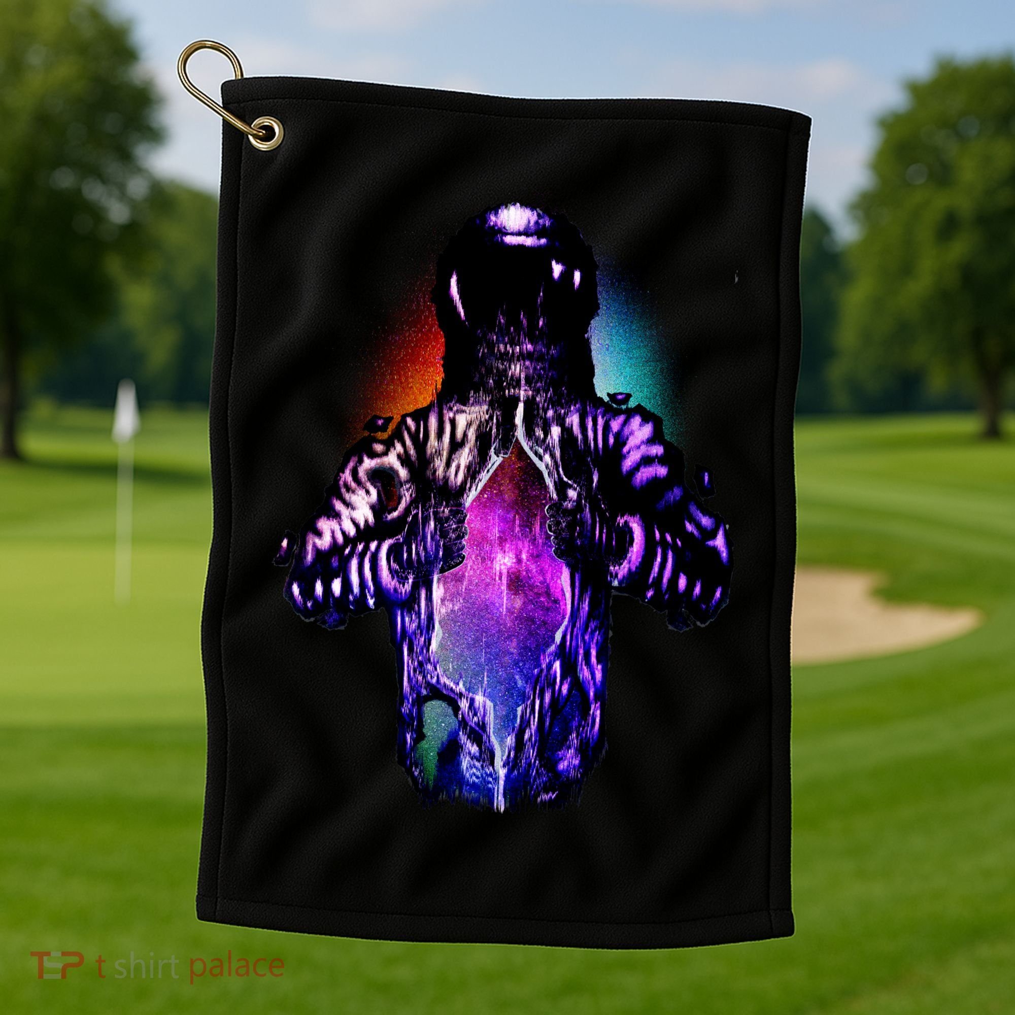 Cosmic Astronaut Golf Towel