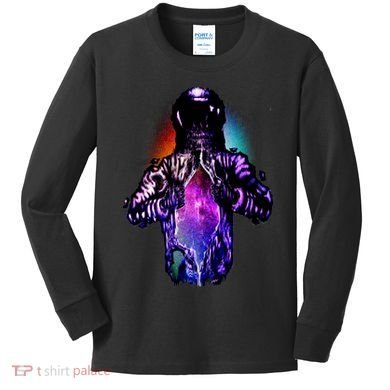 Cosmic Astronaut Kids Long Sleeve Shirt