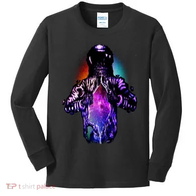 Cosmic Astronaut Kids Long Sleeve Shirt