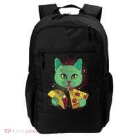 Cosmic Pizza Taco Space Cat Backpack thumb 0