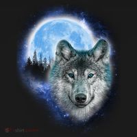 Cosmic Wolf  Doggie Tank thumb 4