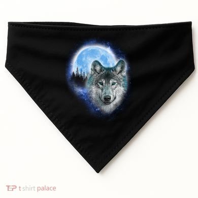 Cosmic Wolf  USA-Made Doggie Bandana