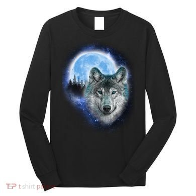 Cosmic Wolf  Long Sleeve Shirt