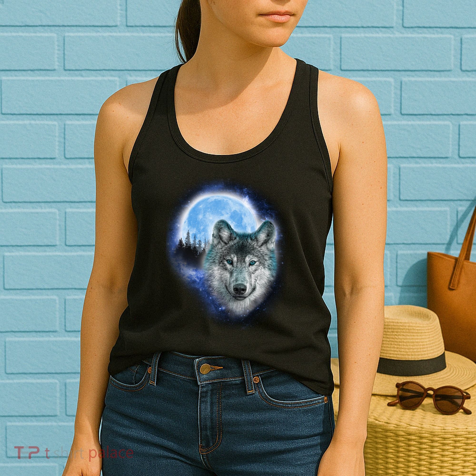 Cosmic Wolf  Women's Tank Top