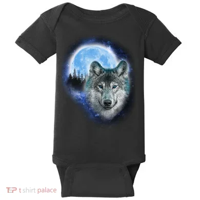 Cosmic Wolf  Baby Bodysuit