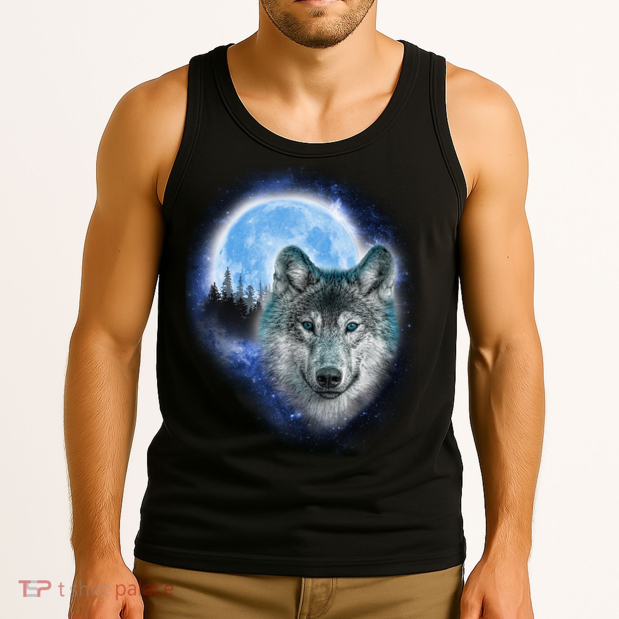 Cosmic Wolf  Tank Top