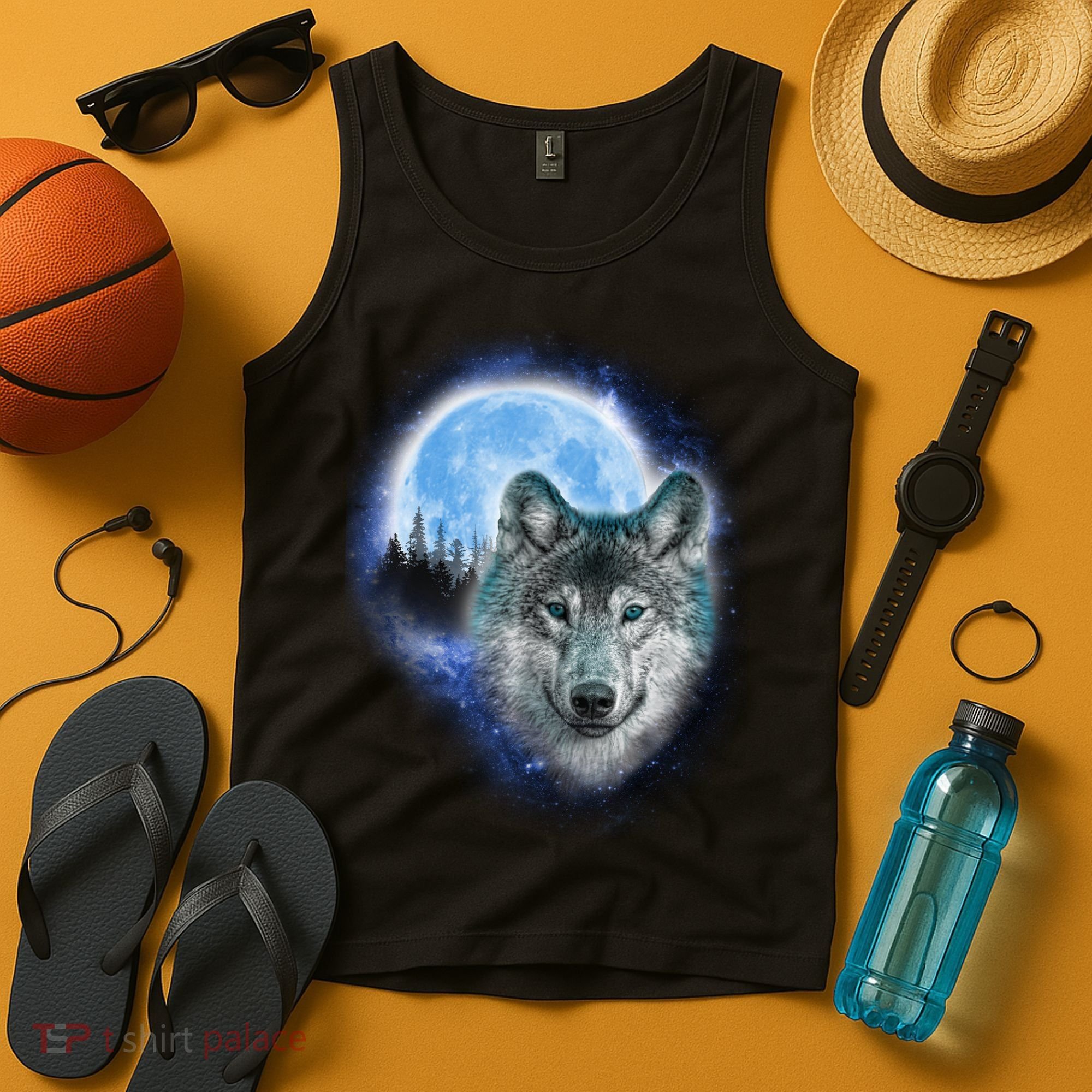 Cosmic Wolf  Tank Top