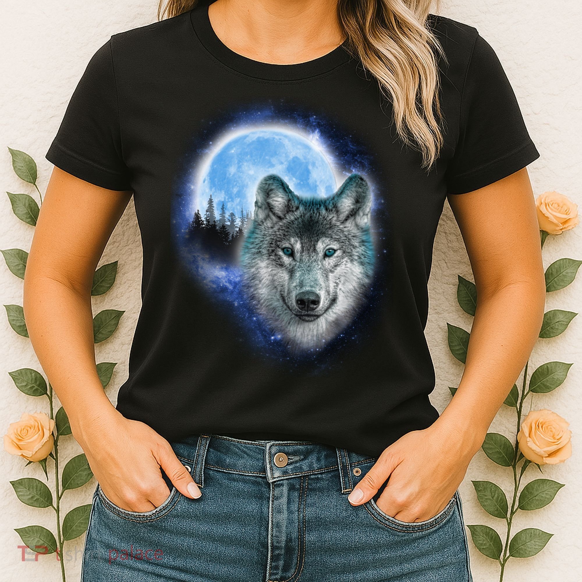 Cosmic Wolf  Women's T-Shirt
