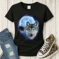 Cosmic Wolf  Women's T-Shirt thumb 3