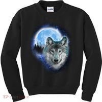 Cosmic Wolf  Kids Sweatshirt thumb 0