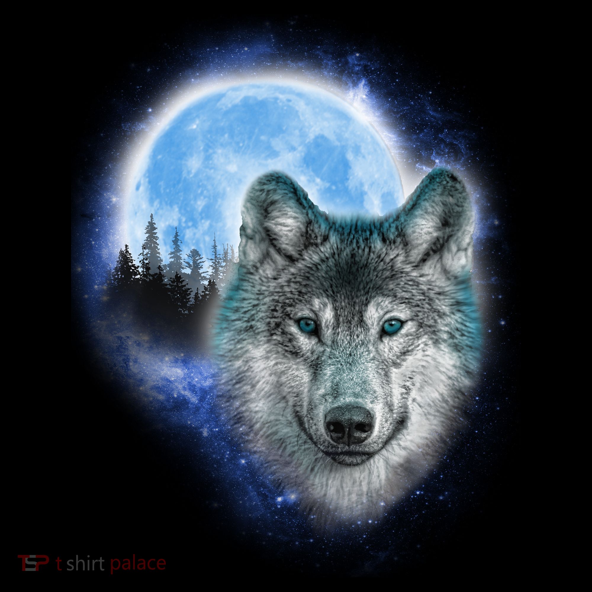Cosmic Wolf  Kids Sweatshirt