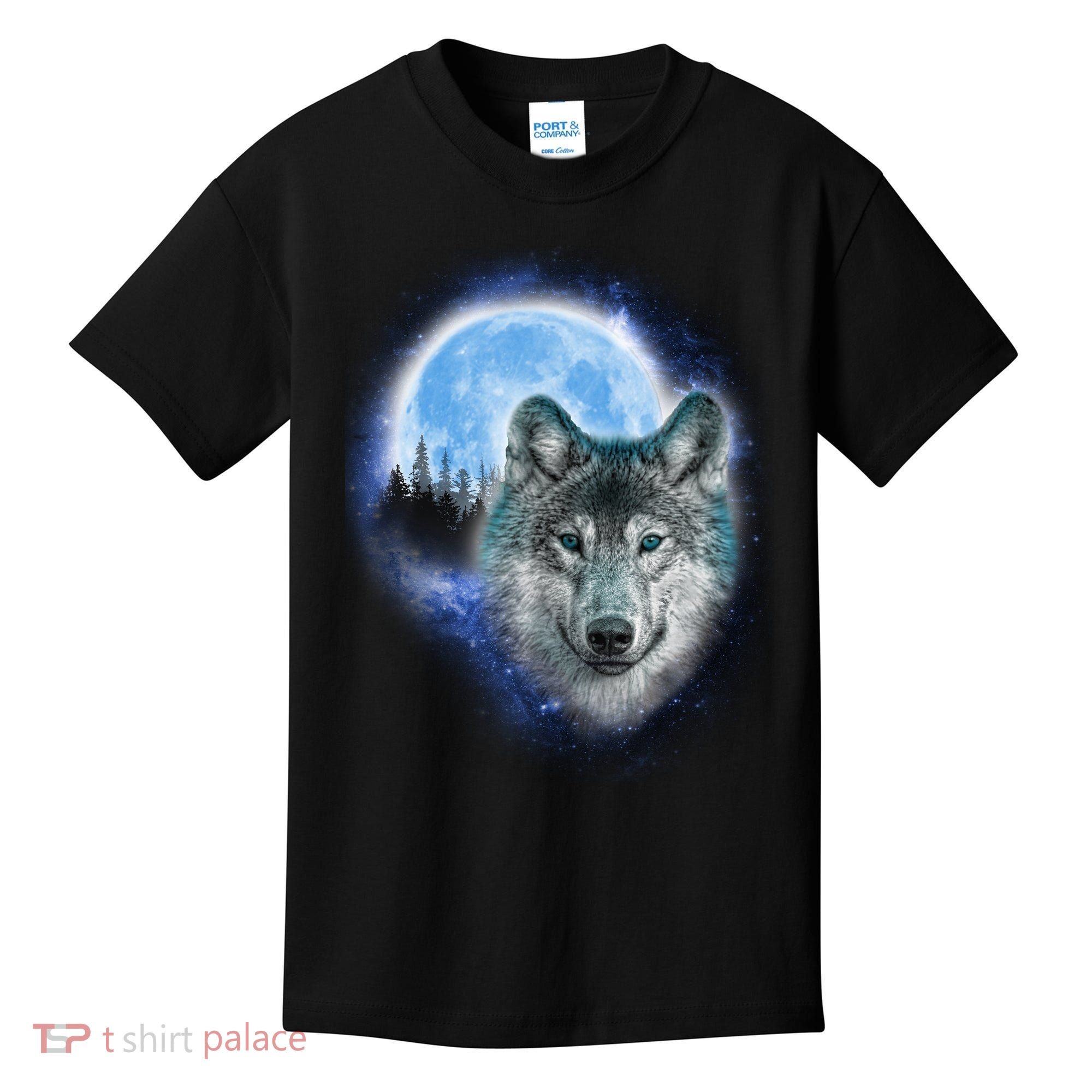 Cosmic Wolf  Kids T-Shirt